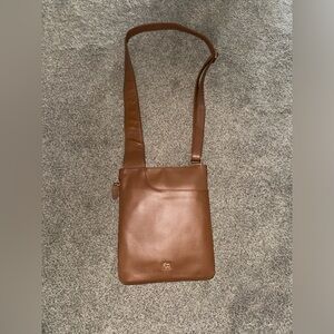 Radley London medium zip around crossbody in brown